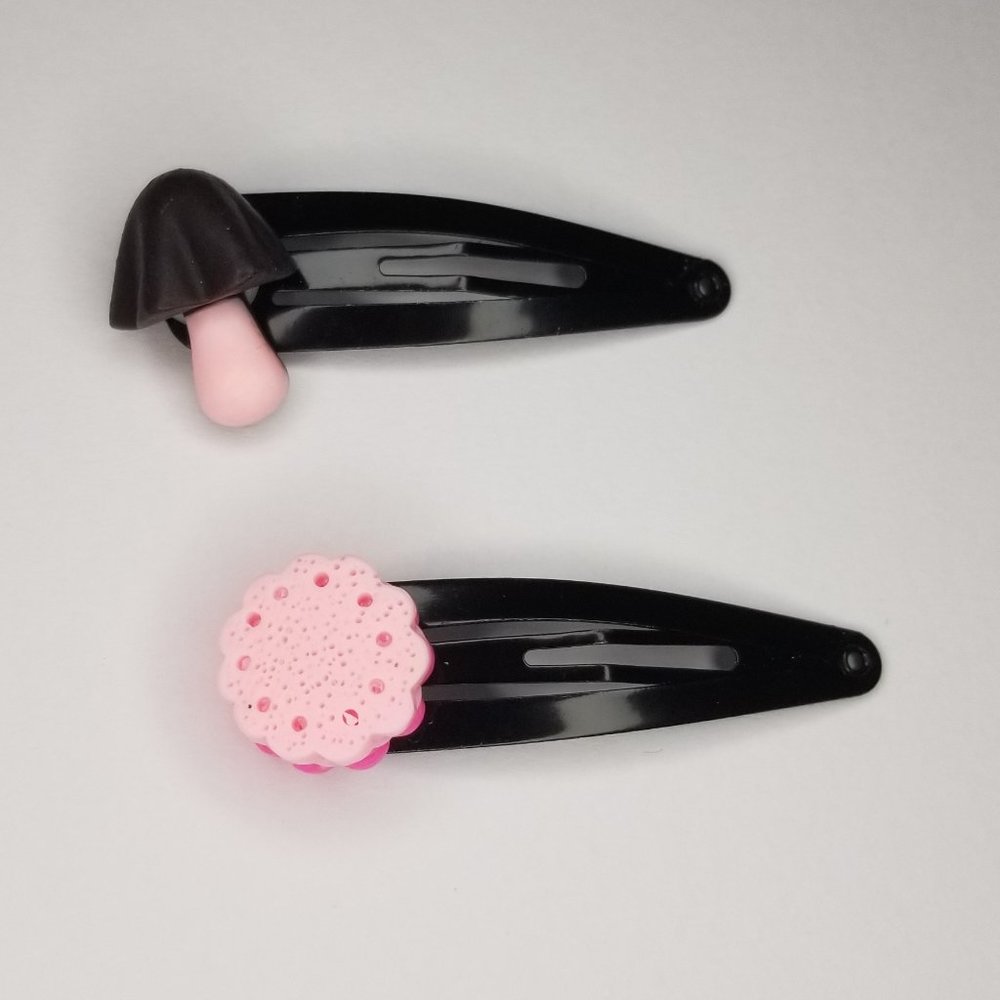 Set of Cute Hair Clips